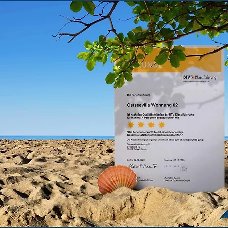 Ostseevilla Whg 02 וילה הרינגסדורף